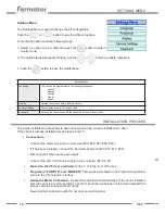 Preview for 18 page of Fermator VF7 User Manual