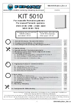 FERMOD KIT 5010 Manual preview