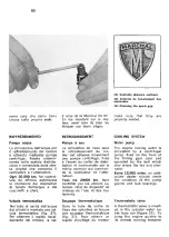 Preview for 63 page of Ferrari 1964 330 GT Operating, Maintenance And Service Handbook Manual