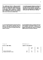 Preview for 2 page of Ferrari 1985 Mondial Cabriolet U.S. Owner'S Manual