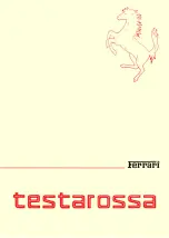 Preview for 102 page of Ferrari 1985 testarossa Owner'S Manual