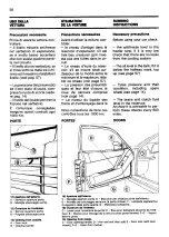 Preview for 344 page of Ferrari 1985 testarossa Owner'S Manual