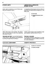 Preview for 963 page of Ferrari 1985 testarossa Owner'S Manual