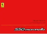 Preview for 1 page of Ferrari 2000 550 maranello Owner'S Manual