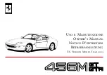 Preview for 2 page of Ferrari 2003 456M Owner'S Manual