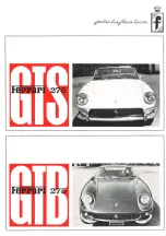 Preview for 6 page of Ferrari 275 GTB Operating And Service Manual