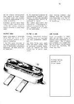 Preview for 63 page of Ferrari 275 GTB Operating And Service Manual