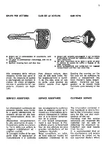 Preview for 7 page of Ferrari 365 GT4/2+2 Operating Operating And Service Manual