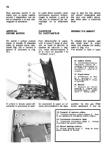 Preview for 25 page of Ferrari 365 GT4/2+2 Operating Operating And Service Manual