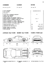 Preview for 14 page of Ferrari 512 BB Berlinetta Boxer Owner'S Manual