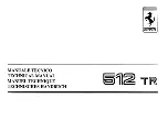 Preview for 2 page of Ferrari 512 TR Technical Manual