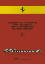 Preview for 233 page of Ferrari 550 maranello Workshop Manual