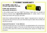 Preview for 17 page of Ferret CFWF50A2 User Manual