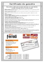 Preview for 29 page of Ferroli ATLAS D 25 UNIT Instructions For Use, Installation And Maintenance