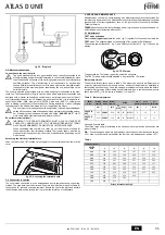 Preview for 45 page of Ferroli ATLAS D 25 UNIT Instructions For Use, Installation And Maintenance