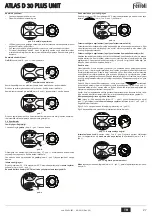 Preview for 27 page of Ferroli ATLAS D 30 PLUS UNIT Instructions For Use, Installation And Maintenence