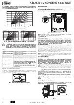 Preview for 4 page of Ferroli ATLAS D 32 CONDENS K130 UNIT Instructions For Use, Installation & Maintenance