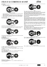 Preview for 31 page of Ferroli ATLAS D 32 CONDENS K130 UNIT Instructions For Use, Installation & Maintenance