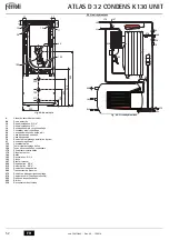 Preview for 52 page of Ferroli ATLAS D 32 CONDENS K130 UNIT Instructions For Use, Installation & Maintenance