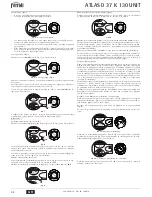 Preview for 64 page of Ferroli ATLAS D 37 K 130 UNIT Instructions For Use, Installation And Maintenance