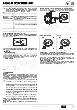 Preview for 21 page of Ferroli ATLAS D ECO 34 COND SI UNIT Instructions For Use, Installation And Maintenance