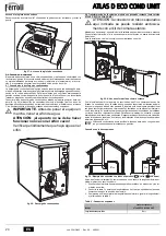 Preview for 24 page of Ferroli ATLAS D ECO 34 COND SI UNIT Instructions For Use, Installation And Maintenance