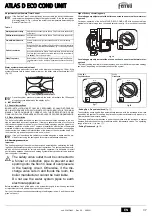 Preview for 37 page of Ferroli ATLAS D ECO 34 COND SI UNIT Instructions For Use, Installation And Maintenance