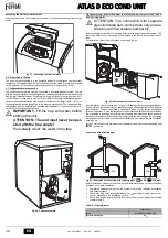 Preview for 40 page of Ferroli ATLAS D ECO 34 COND SI UNIT Instructions For Use, Installation And Maintenance