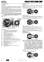 Preview for 80 page of Ferroli ATLAS D ECO 34 COND SI UNIT Instructions For Use, Installation And Maintenance