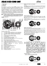 Preview for 95 page of Ferroli ATLAS D ECO 34 COND SI UNIT Instructions For Use, Installation And Maintenance