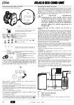 Preview for 98 page of Ferroli ATLAS D ECO 34 COND SI UNIT Instructions For Use, Installation And Maintenance