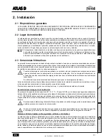 Preview for 31 page of Ferroli ATLAS D Instructions For Use, Installation And Maintenance