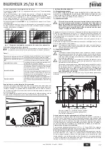 Preview for 17 page of Ferroli BLUEHELIX 25/32 K 50 Instructions For Use, Installation And Maintenance