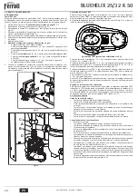 Preview for 20 page of Ferroli BLUEHELIX 25/32 K 50 Instructions For Use, Installation And Maintenance