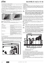 Preview for 30 page of Ferroli BLUEHELIX 25/32 K 50 Instructions For Use, Installation And Maintenance