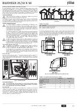 Preview for 53 page of Ferroli BLUEHELIX 25/32 K 50 Instructions For Use, Installation And Maintenance