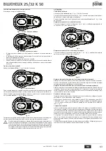 Preview for 63 page of Ferroli BLUEHELIX 25/32 K 50 Instructions For Use, Installation And Maintenance