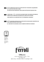 Preview for 52 page of Ferroli BLUEHELIX 25 K 50 Instructions For Use, Installation And Maintenance