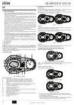 Preview for 2 page of Ferroli BLUEHELIX B 32 K 50 Instructions For Use, Installation And Maintenance