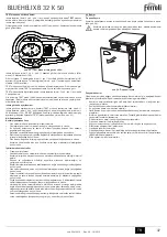 Preview for 37 page of Ferroli BLUEHELIX B 32 K 50 Instructions For Use, Installation And Maintenance