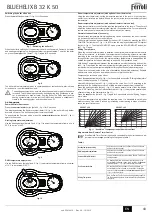 Preview for 43 page of Ferroli BLUEHELIX B 32 K 50 Instructions For Use, Installation And Maintenance