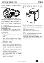 Preview for 75 page of Ferroli BLUEHELIX B 32 K 50 Instructions For Use, Installation And Maintenance