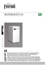 Ferroli BLUEHELIX B S 45 Instructions For Use, Installation And Maintenance preview