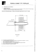 Preview for 23 page of Ferroli Combi 77 FF User Instructions