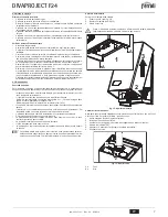 Preview for 7 page of Ferroli DIVAPROJECT F24 Instructions For Use, Installation And Maintenance