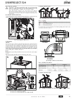 Preview for 25 page of Ferroli DIVAPROJECT F24 Instructions For Use, Installation And Maintenance