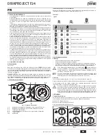 Preview for 33 page of Ferroli DIVAPROJECT F24 Instructions For Use, Installation And Maintenance