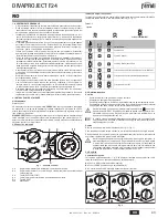 Preview for 43 page of Ferroli DIVAPROJECT F24 Instructions For Use, Installation And Maintenance