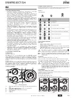 Preview for 53 page of Ferroli DIVAPROJECT F24 Instructions For Use, Installation And Maintenance