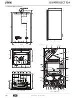 Preview for 60 page of Ferroli DIVAPROJECT F24 Instructions For Use, Installation And Maintenance